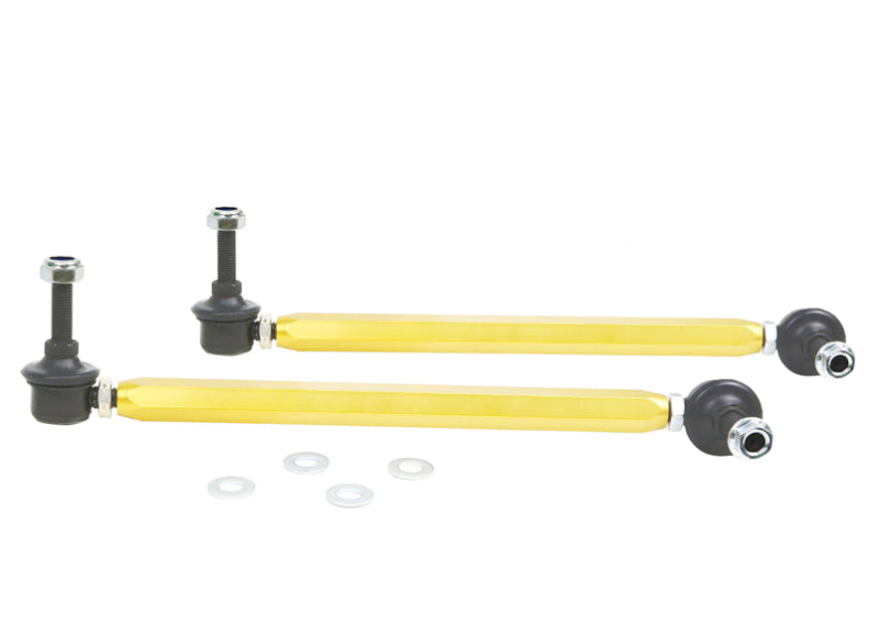 Whiteline KLC140-295 - Universal Swaybar Link Kit Heavy Duty Adjustable Steel Ball Joint