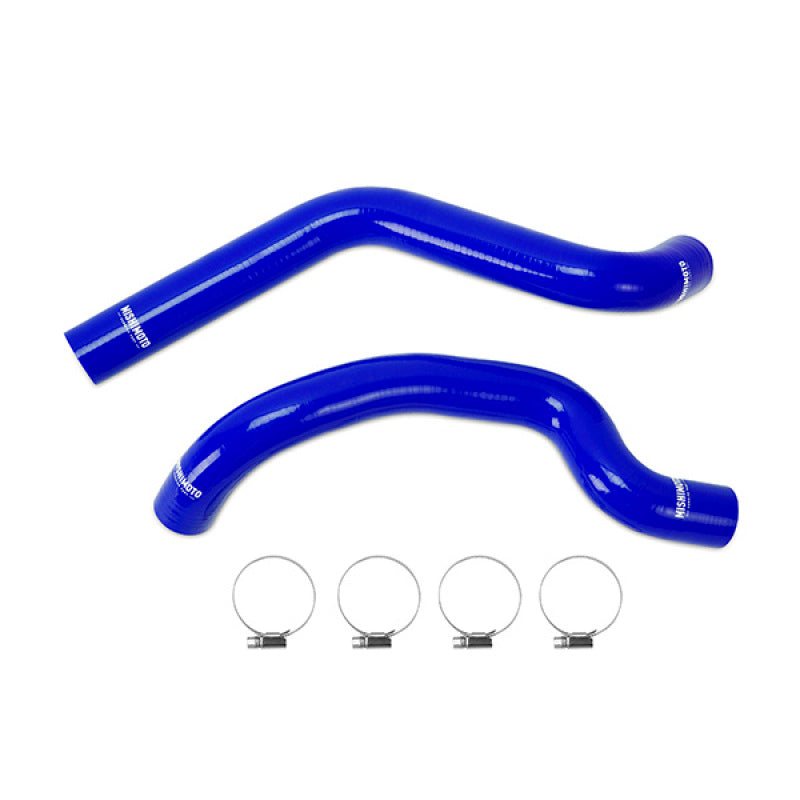 Mishimoto MMHOSE-WR6-07BL FITS 07-11 Jeep Wrangler 6cyl Blue Silicone Hose Kit