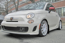 Load image into Gallery viewer, Rally Armor MF25-UR-BLK/RD FITS: 12+ Fiat 500 (Pop/Sport/Lounge/Abarth) Black Mud Flap w/ Red Logo
