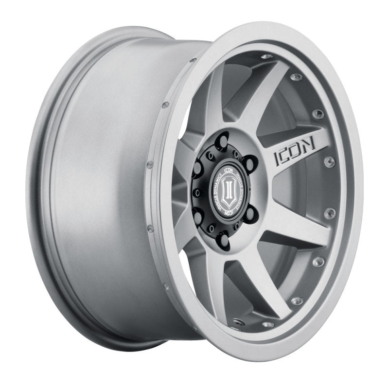 ICON 21817858347TT - Rebound Pro 17x8.5 6x5.5 0mm Offset 4.75in BS 106.1mm Bore Titanium Wheel