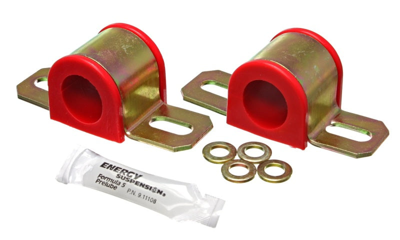 Energy Suspension 9.5130R - Universal 28mm Red Non-Greasable Sway Bar Bushings