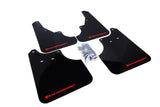 Rally Armor MF11-UR-BLK/RD FITS: 2009+ Subaru Forester UR Black Mud Flap w/ Red Logo