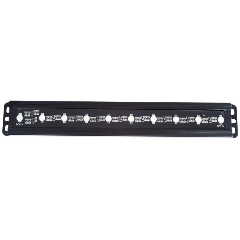 ANZO 861151 - Universal 12in Slimline LED Light Bar (Green)