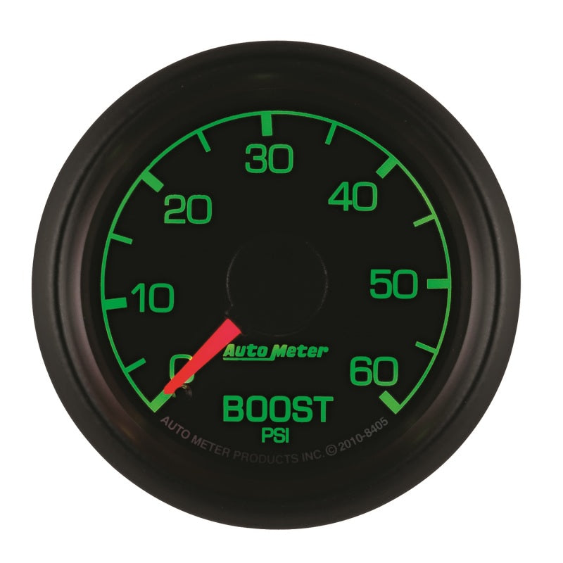 AutoMeter 8405 - Autometer Factory Match Ford 52.4mm Mechanical 0-60 PSI Boost Gauge