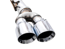Load image into Gallery viewer, AWE Tuning 3015-42203 FITS 4th Gen GM 1500 6.2L 0FG Catback Split Rear Exit (w/ Bumper Cutouts) - Quad Chrome Tips