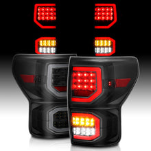 Load image into Gallery viewer, ANZO 311337 FITS: 2007-2013 Toyota Tundra LED Taillights Plank Style Black w/Smoke Lens
