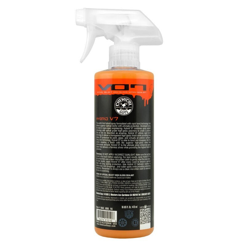 Chemical Guys WAC_808_16 - Hybrid V07 Optical Select High Gloss Spray Sealant & Quick Detailer16oz