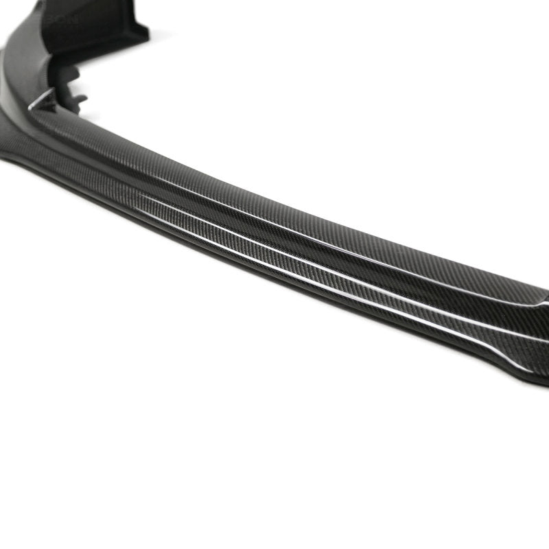 Seibon FL0809MITEVOX-VR FITS 08-12 Mitsubishi Evo X VR Style Carbon Fiber Front Lip does not fit MR model