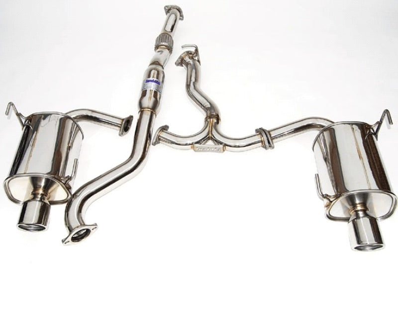 Invidia HS14SFXG3S - 2014-2016 Subaru Forester XT Q300 w/ Rolled Polished Tips Cat-Back Exhaust