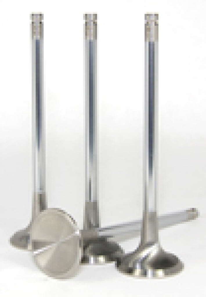 GSC Power Division 2021-8 - GSC P-D 4B11T 23-8N Chrome Polished Exhaust Valve 29mm Head (STD) SET 8
