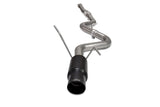 Carven Exhaust CW1001 - Carven 15-19 Subaru WRX/STI (Sedan) Rally Series Cat-Back w/Single Exit 4in. Tip Ceramic Black