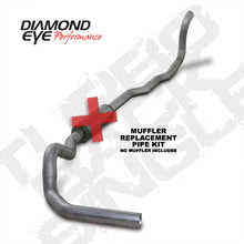 Load image into Gallery viewer, Diamond Eye Performance K4211A-RP - Diamond Eye KIT 4in TB MFLR RPLCMENT PIPE SGL AL: 89-93 DODGE CUMMINS 5.9L