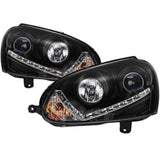 SPYDER 5017529 - Spyder Volkswagen GTI 06-09/Jetta 06-09 Xenon/HID Model OnlyDRL Black PRO-YD-VG06-HID-DRL-BK
