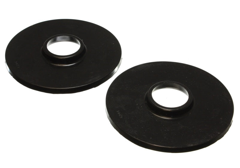 Energy Suspension 2.6108G FITS 97-06 Jeep Wrangler YJ & TJ Black Rear Coil Spring Isolator Set