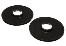 Load image into Gallery viewer, Energy Suspension 2.6108G FITS 97-06 Jeep Wrangler YJ &amp; TJ Black Rear Coil Spring Isolator Set