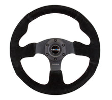 Load image into Gallery viewer, NRG Reinforced Steering Wheel (320mm) Suede w/Black Stitch - free shipping - Fastmodz