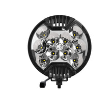 Load image into Gallery viewer, KC HiLiTES 1100 - SlimLite 6in. LED Light 50w Spot Beam (Single)Black
