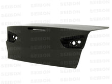 Load image into Gallery viewer, Seibon TL0809MITEVOX FITS 08-09 Mitsubishi Evo X OEM-style Carbon Fiber Trunk Lid