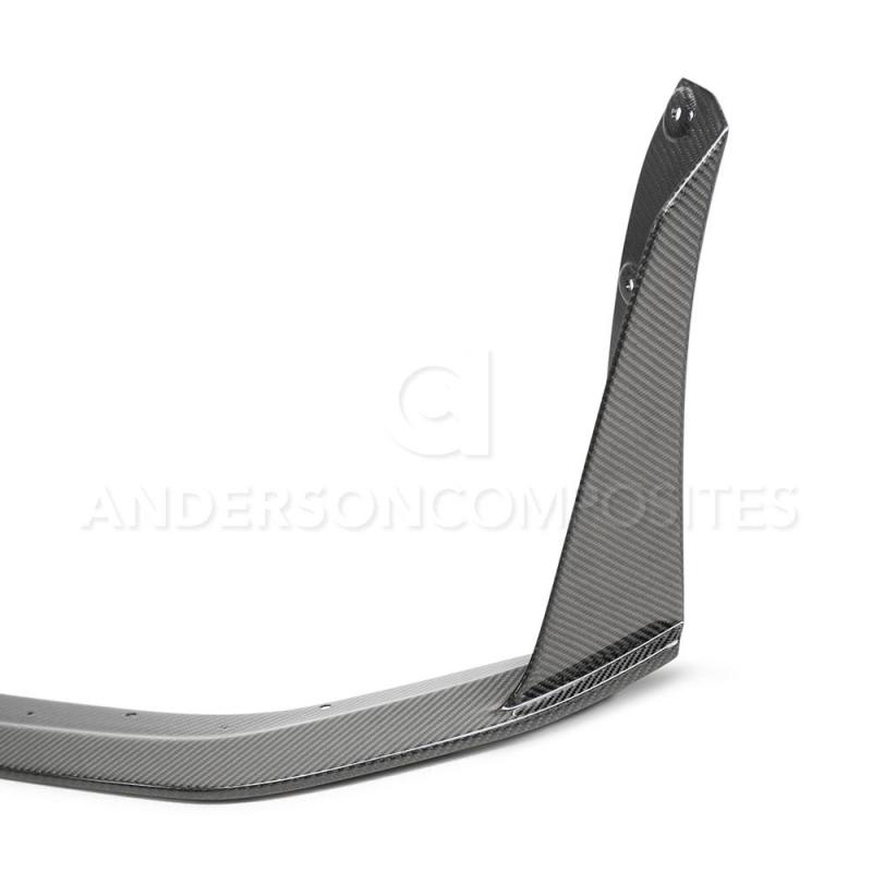 Anderson Composites AC-FBC20FDMU500 FITS 2020 Ford Mustang/Shelby GT500 Carbon Fiber Front Splitter Wickers