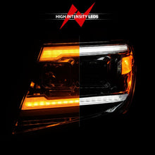 Load image into Gallery viewer, ANZO 111598 FITS 09-20 Nissan Frontier Chrome Projector Plank Style DRL w/ Switchback &amp; Sequential LED DRL