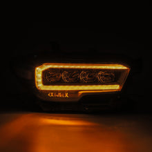 Load image into Gallery viewer, AlphaRex 880706 FITS 16-20 Toyota Tacoma NOVA LED Projector Headlights Plank Style Chrome w/Activation Light