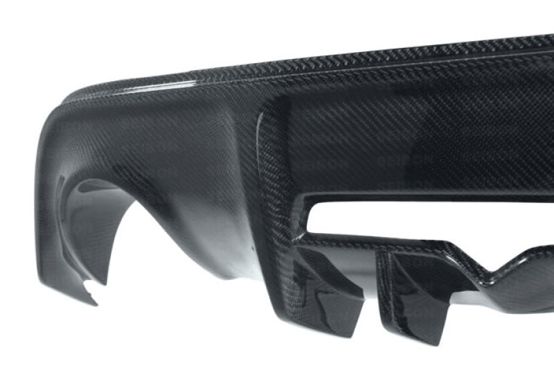 Seibon RDC1213SCNFRS FITS 12-13 BRZ/FRS Carbon Fiber Rear Diffuser Cover