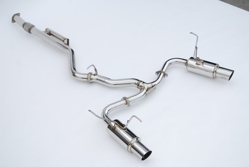 Invidia HS22WRXGTP FITS 2022+ Subaru WRX N1 Twin Outlet Single Layer SS Tip Cat-Back Exhaust