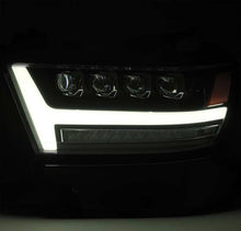 Load image into Gallery viewer, AlphaRex 880518 FITS 19-20 Ram 1500HD NOVA LED Proj Headlight Plank Style Matte Blk w/Activ Light/Seq Signal/DRL