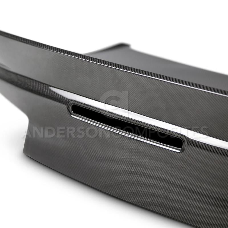 Anderson Composites AC-TL16CHCAM-ST-DS FITS 2016+ Chevy Camaro Carbon Fiber Double Sided Deck Lid w/ Integrated Spoiler