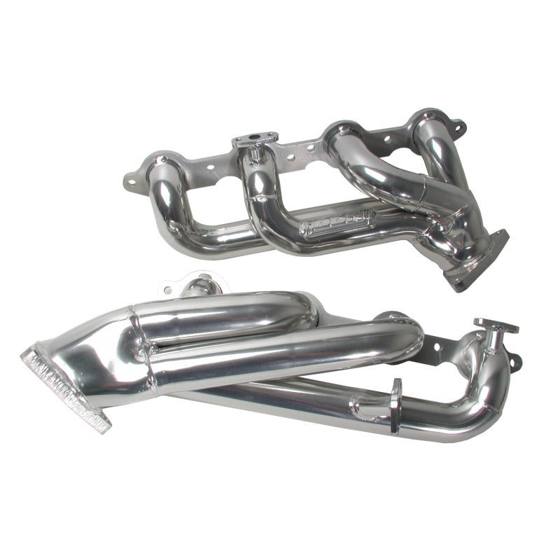 BBK 40050 FITS 99-04 GM Truck SUV 4.8 5.3 Shorty Tuned Length Exhaust Headers1-3/4 Silver Ceramic