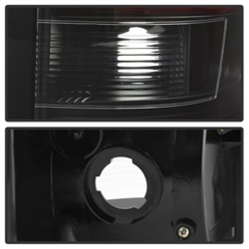 SPYDER 5084088 - Spyder 07-13 Silverado (Will Not Work w/2010 921 Bulb) V3 LED Tail Lghts Blk ALT-YD-CS07V3-LBLED-BK