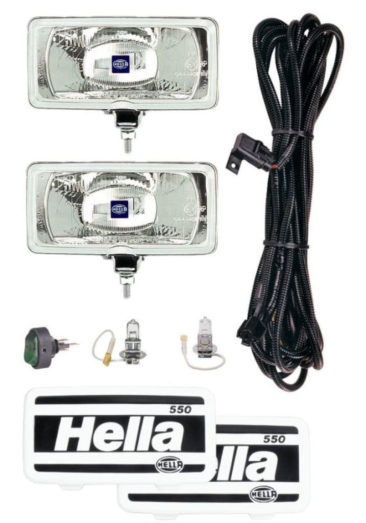 Hella 5700691 FITS 550 Series 12V/55W Halogen Driving Lamp Kit