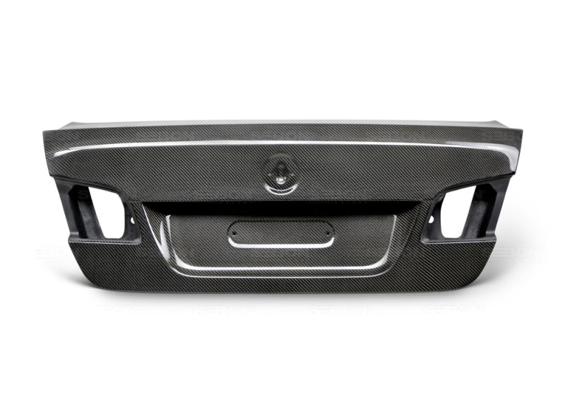 Seibon TL1012BMWF10 FITS 12-13 BMW 5 Series/M5 Series (F10) OEM-Style Carbon Fiber Trunk/Hatch