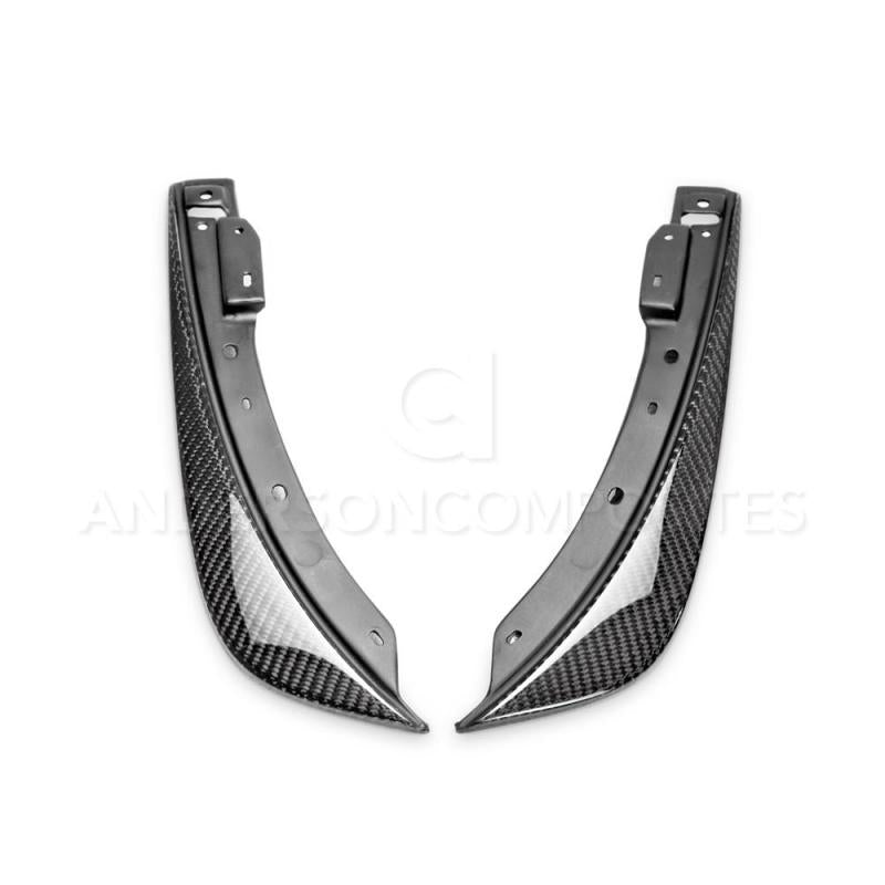 Anderson Composites AC-FBC0910DGCH-OE FITS 09-14 Dodge Challenger Front Bumper Canards