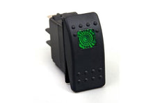 Load image into Gallery viewer, Daystar KU80012 - Rocker Switch Green Light 20 AMP Single Pole