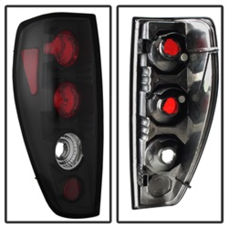 SPYDER 5001412 - Spyder Chevy Colorado 04-13/GMC Canyon 04-13 Euro Style Tail Lights Black ALT-YD-CCO04-BK