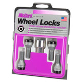 McGard 27305 FITS Wheel Lock Bolt Set - 4pk. (Cone Seat) M14X1.5 / 17mm Hex / 31.0mm Shank Length - Black