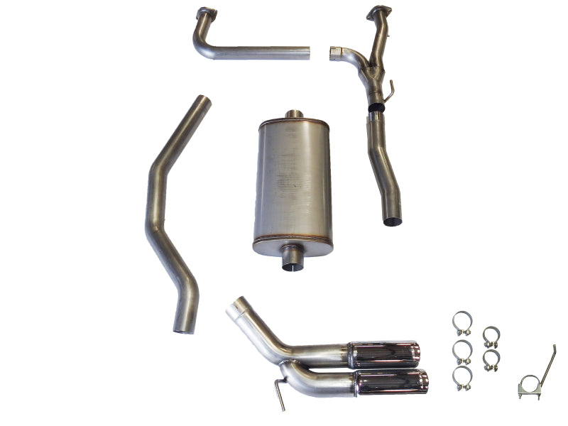 JBA 30-1403 - 04-20 Nissan Titan 5.6L 304SS Pass Side Dual Exit Cat-Back Exhaust