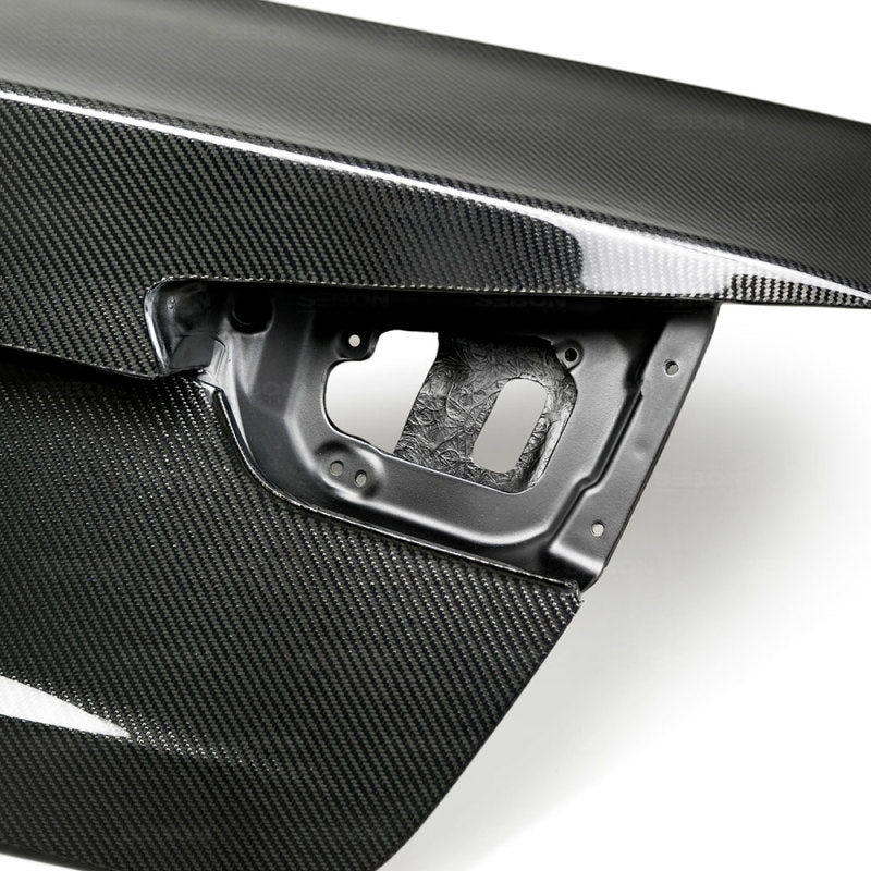 Seibon TL14KIOP FITS 14-15 Kia Optima OE Style Carbon Fiber Trunk Lid (Excl 2016 Models)