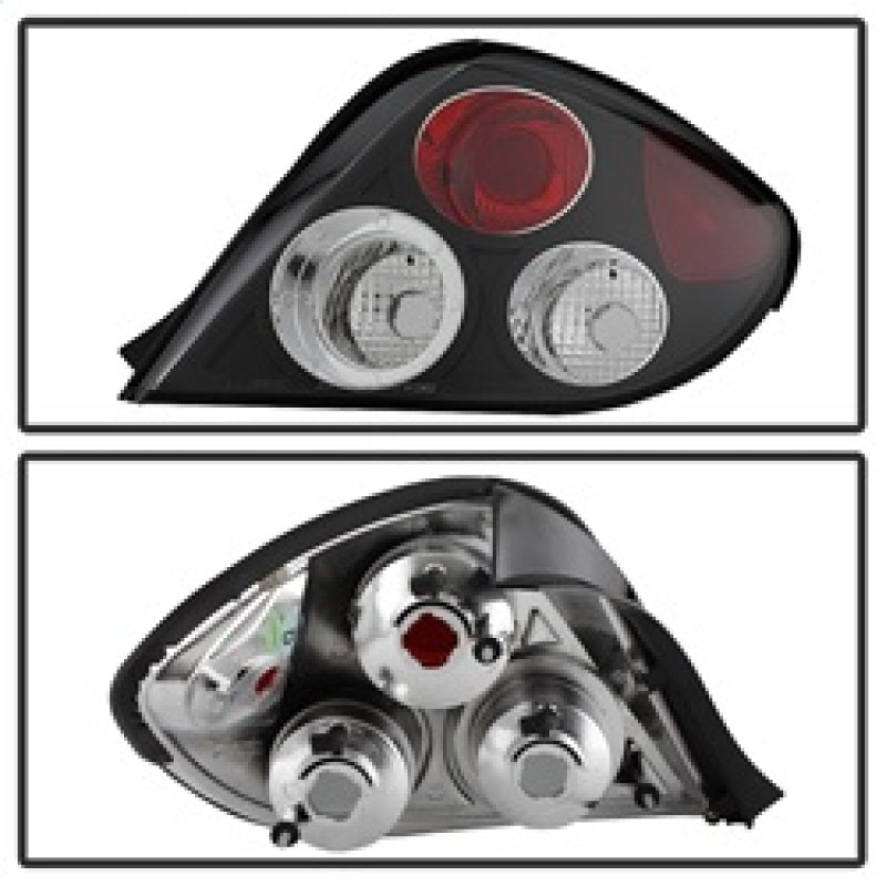 SPYDER 5005434 -Spyder Hyundai Tiburon 03-05 Euro Style Tail Lights Black ALT-YD-HYT03-BK