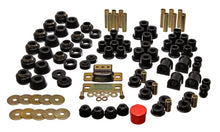 Load image into Gallery viewer, Energy Suspension 2.18101G FITS 87-95 Jeep Wrangler YJ Black Hyper-Flex Master Bushing Set