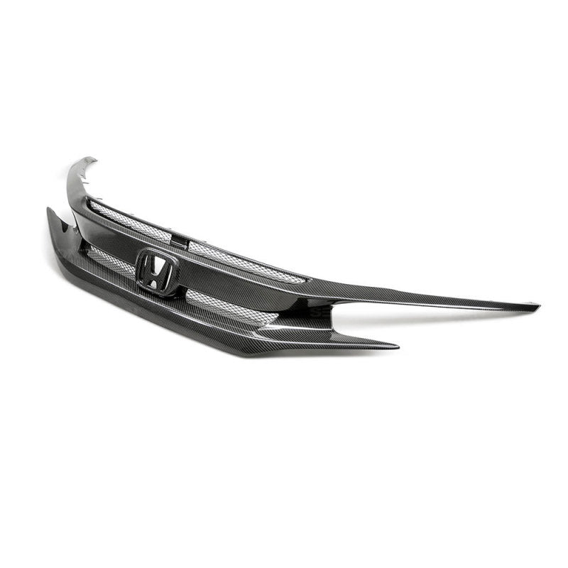 Seibon FG16HDCV4D FITS 16-18 Honda Civic OEM-Style Carbon Fiber Front Grill