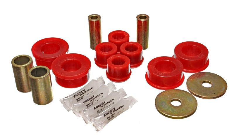 Energy Suspension 19.3101R FITS 02-06 Subaru Impreza/WRX Red Front Control Arm Bushing Set