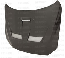 Load image into Gallery viewer, Seibon HD0809MITEVOX-CW FITS 08-12 Mitsubishi Evolution X CW-style Carbon Fiber Hood