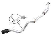 Load image into Gallery viewer, AWE Tuning 3015-23789 FITS 2021+ Ford Bronco 0FG Single Rear Exit Exhaust w/Diamond Black Tip &amp; Bash Guard