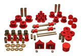 Energy Suspension 5.18104R - 66-76 Chrysler A Body Dart/Demon/Duster/Valiant Red Hyper-flex Master Bushing Se