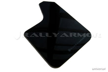 Load image into Gallery viewer, Rally Armor MF12-UR-BLK/GRY FITS: Universal fitment (no hardware) UR Black Mud Flap w/ Grey Logo