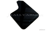 Rally Armor MF12-UR-BLK/GRY FITS: Universal fitment (no hardware) UR Black Mud Flap w/ Grey Logo