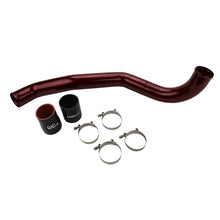 Load image into Gallery viewer, Wehrli WCF100708-RED - 17-19 Chevrolet 6.6L L5P Duramax Driver Side 3in Intercooler Pipe WCFab Red