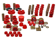 Load image into Gallery viewer, Energy Suspension 7.18107R - 95-98 Nissan 240SX (S14) Red Hyper-Flex Master Bushing Set